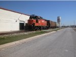 WAMX 7021  13Dec2012  Parked in East Kelly Railport on the San Antonio Central Railroad  
